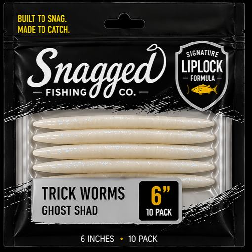 Snagged 6 Inch Trick Worms